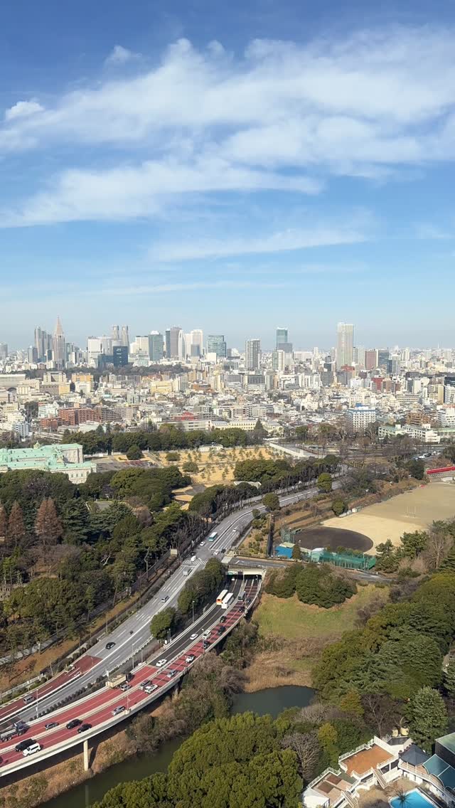 Reel cover showing Tokyo’s skyline and transport routes.