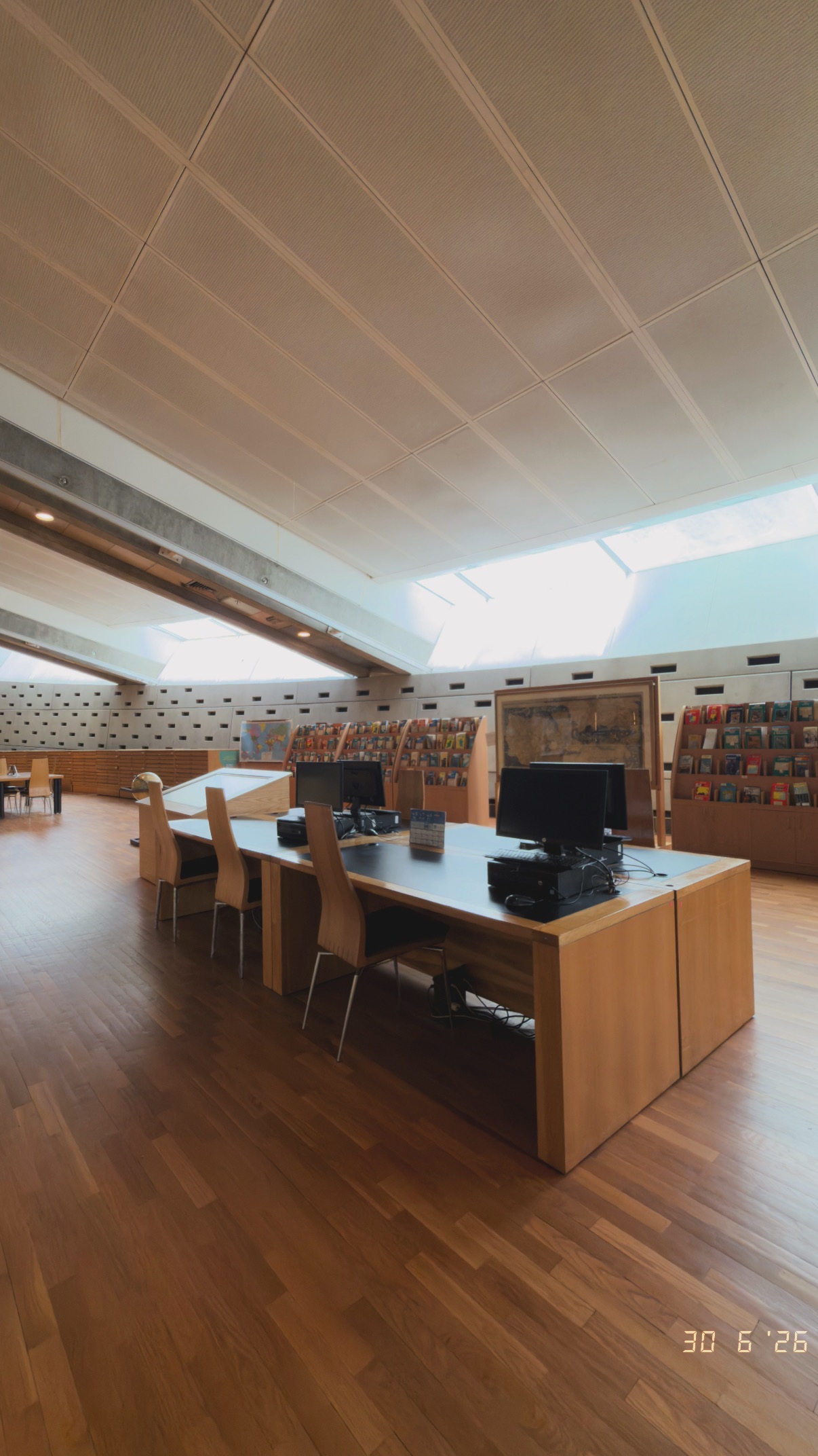 A place to read. Bibliotheca Alexandrina.