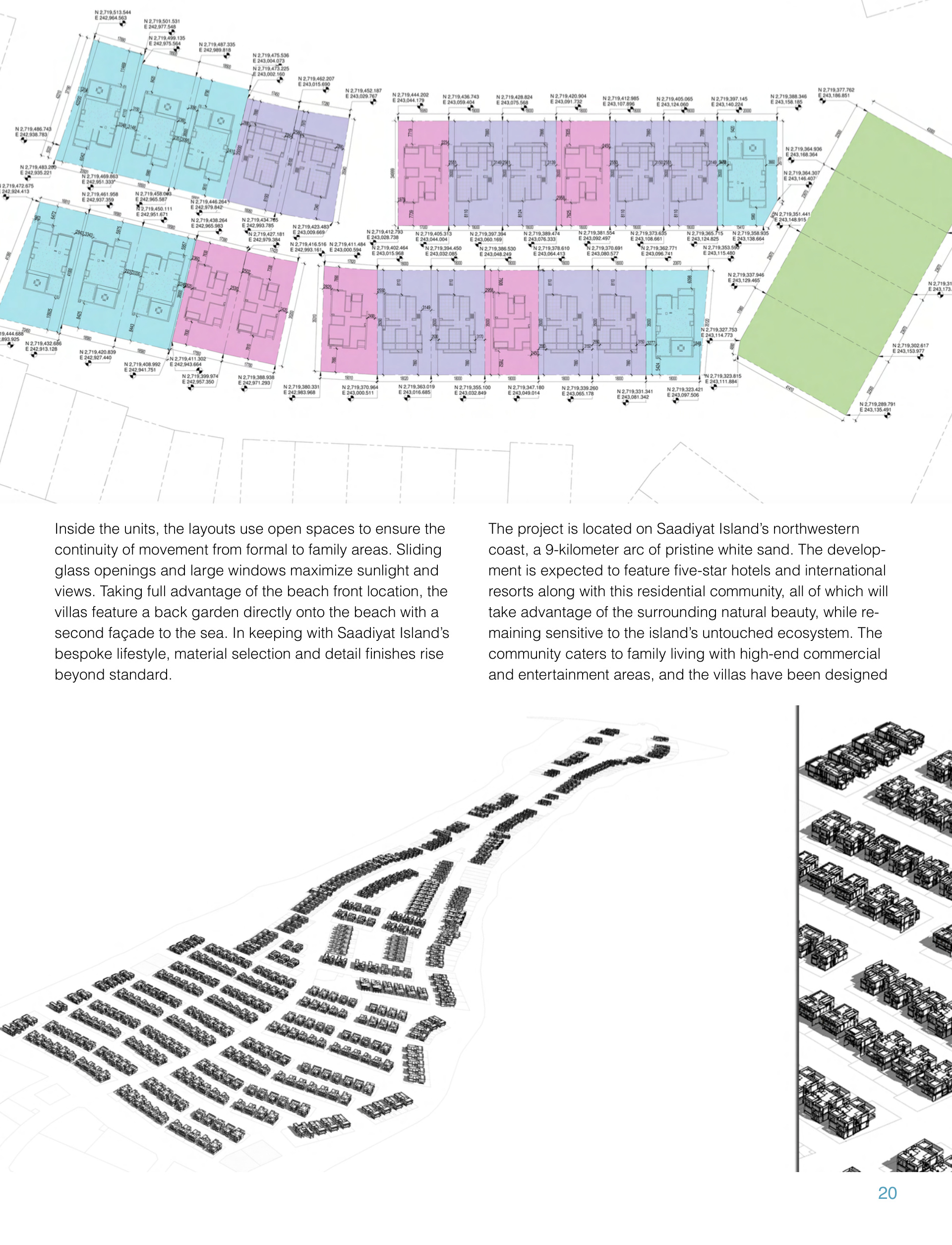 Hidd Al Saadiyat — Site planning and model